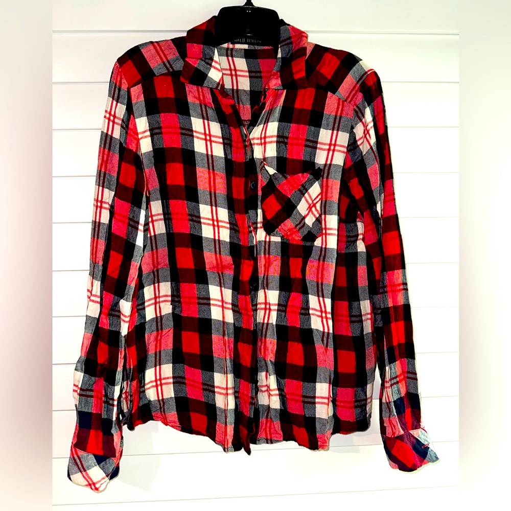 Mixed Threads long sleeved light flannel - Picture 1 of 4
